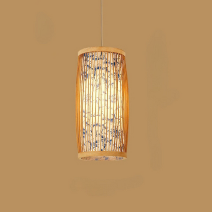 BambooHarmony | Serene pendant light for tea rooms