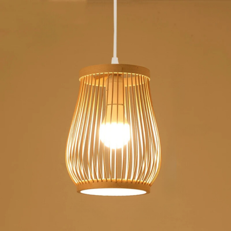 BambooHarmony | Serene pendant light for tea rooms